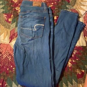 American eagle mid rise Jegging